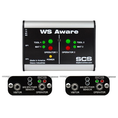 WS Aware-监测双线手腕带-双工位