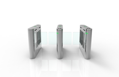 200平面圆弧摆闸